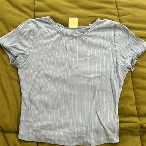 Periwinkle Cropped Top